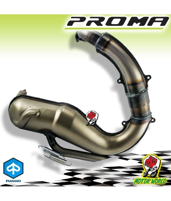 MARMITTA PROMA PER MODIFICA A 130 VESPA 50 SPECIAL R L N 125 ET3