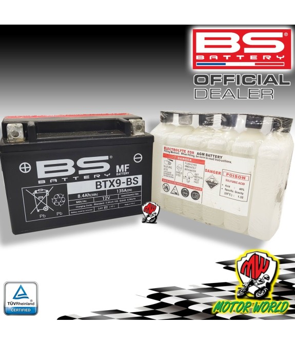 BATTERIA BS BATTERY MF BTX9-BS