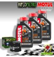 TAGLIANDO 3lt OLIO MOTUL 7100 15W50 + FILTRO HIFLO Kymco AK 550 2017