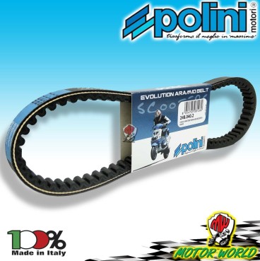 CINGHIA TRASMISSIONE VARIATORE IN ARAMIDE POLINI BENELLI 491 50 SPORT