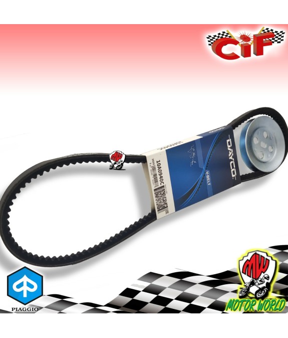 CINGHIA DENTATA + PULEGGIA PICCOLA 70 MM PER PIAGGIO CIAO