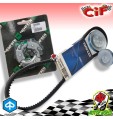 KIT CINGHIA + PULEGGIA DA 70 E 80 MASSETTE FRIZIONE + MOLLE PIAGGIO CIAO PX P SC