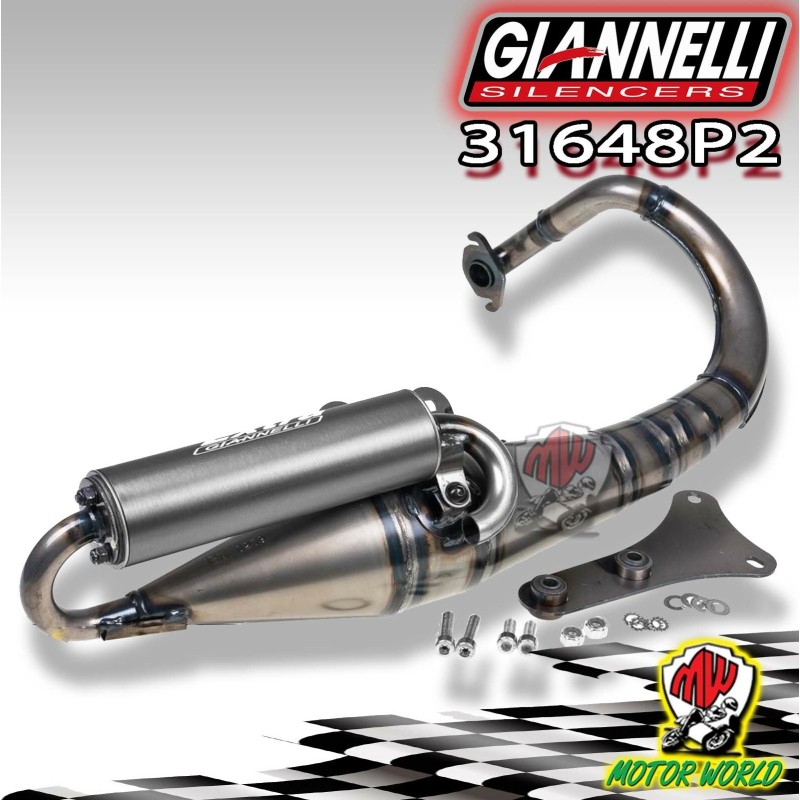 MARMITTA ESPANSIONE OMOLOGATA GIANNELLI EXTRA V2 PEUGEOT ROAD 2011
