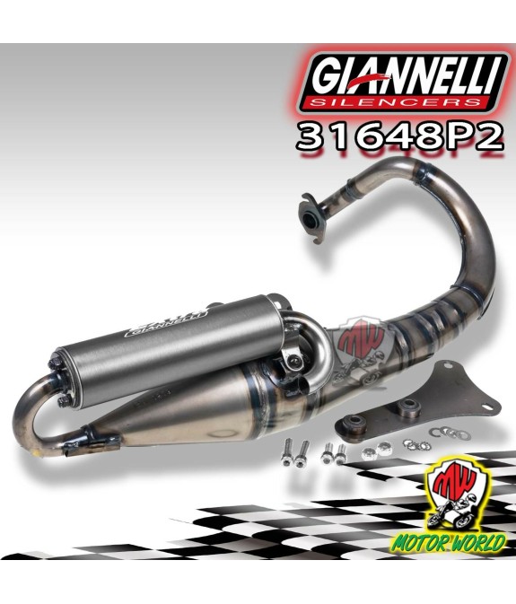 MARMITTA ESPANSIONE OMOLOGATA GIANNELLI EXTRA V2 PEUGEOT ROAD 2011