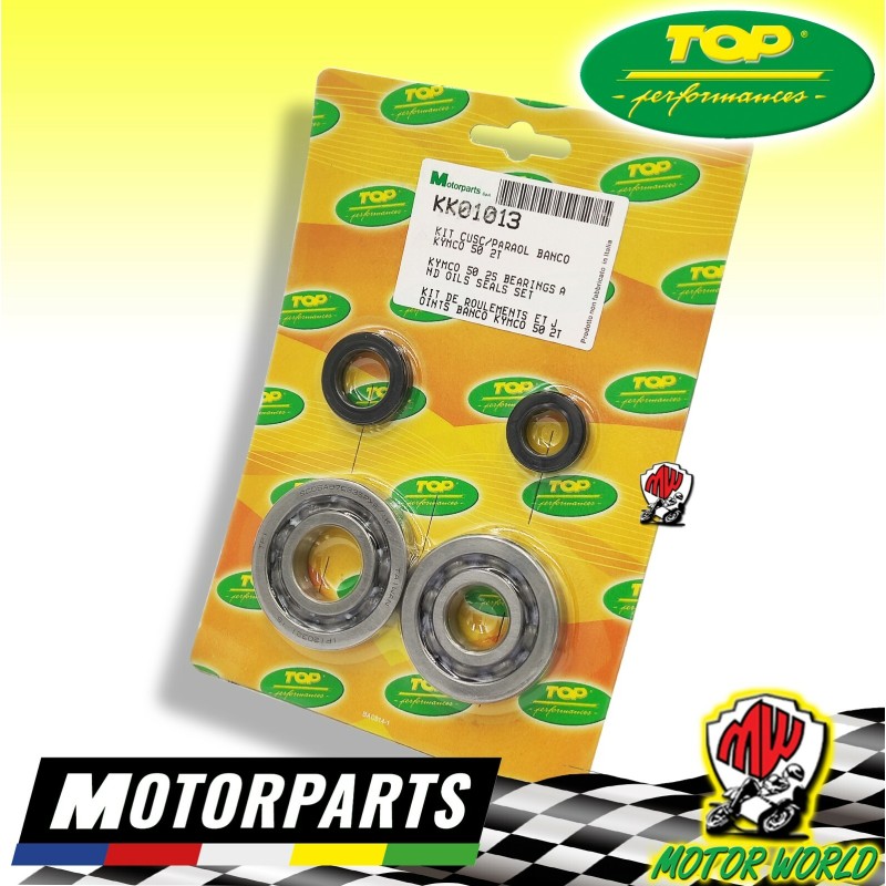 KIT REVISIONE CUSCINETTI DI BANCO TOP KYMCO YUP EU2 50 2T 2003