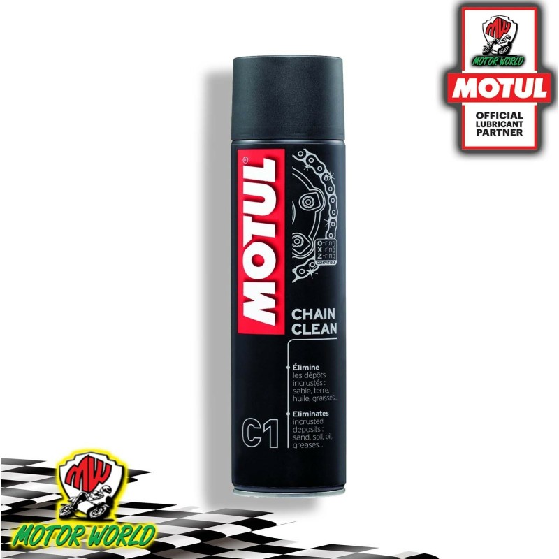Motul C1 Chain Clean Sgrassatore Catena Spray Pulitore Catene Moto Quad Kart