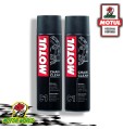 Pulitore Catene Moto MOTUL C1 CHAIN CLEAN Sgrassatore Catena Moto Quad Kart 2 Pz