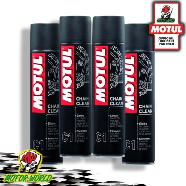 Motul Sgrassatore Chain Clean C1 - confezione da 4