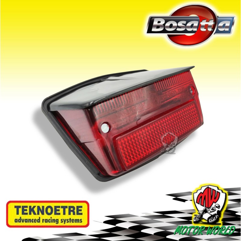 FANALE STOP POSTERIORE ROSSO BOSATTA PIAGGIO VESPA 50 SPECIAL 1981 1982 1983