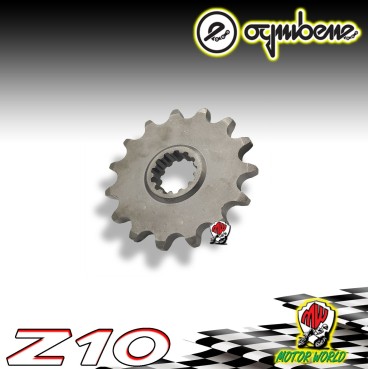 PIGNONE IN ACCIAIO OGNIBENE 10 DENTI  YAMAHA TZR 50 RR 2003 2004 2005 2006