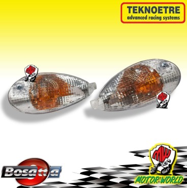 FP 273 BI CP COPPIA FRECCE POSTERIORE TRASPARENTI LIBERTY 50 PTT 2004 2005