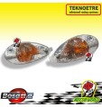 FP 273 BI CP COPPIA FRECCE POSTERIORE TRASPARENTI LIBERTY 50 PTT 2004 2005