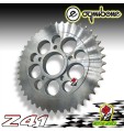 CORONA IN ACCIAIO CON PORTAMOZZO OGNIBENE 41 DENTI  DUCATI MONSTER 1100 DIESEL