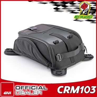 GIVI corium crm103 BORSA DA SERBATOIO MAGNETICO 8 Litri Retrò o Cafe-racer Stile