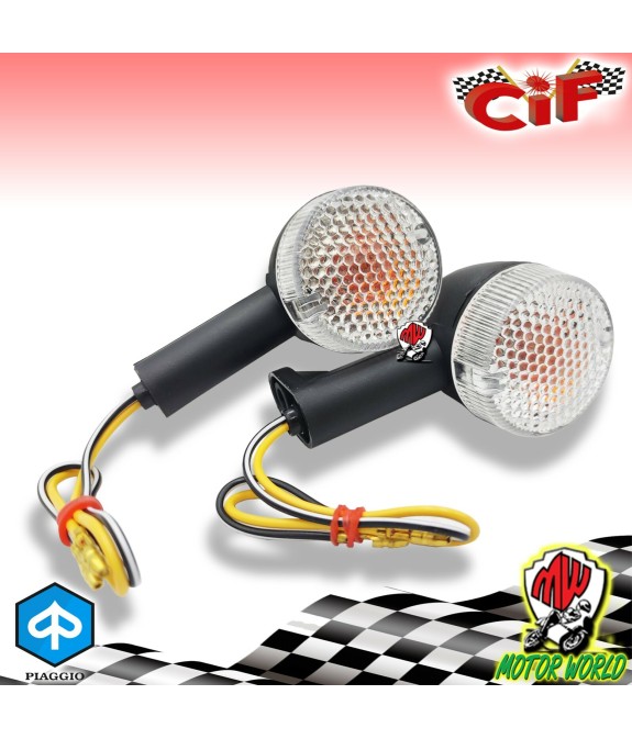COPPIA FRECCE INDICATORE FRECCIA ANTERIORE E POSTERIORE SR 50 WWW 2000 2001