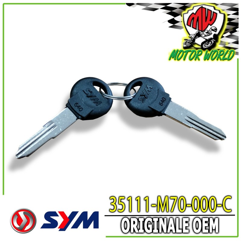 CHIAVE GREZZA ORIGINALE SYM SUPER DUKE 125 1999 2000 2001 2002