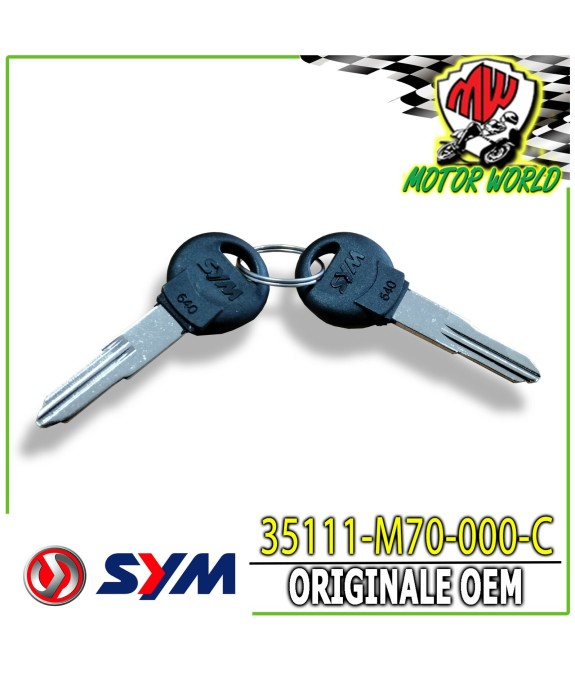 CHIAVE GREZZA ORIGINALE SYM SUPER DUKE 125 1999 2000 2001 2002