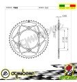 CORONA 53 DENTI IN ERGAL CON SCARICO HUSQVARNA FC 450 Cross DAL  2018 IN POI