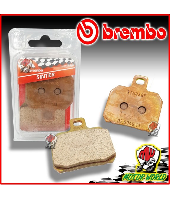 PASTIGLIE FRENO POSTERIORI BREMBO SINTERIZZATE APRILIA SUPERBIKE HAYDEN 848