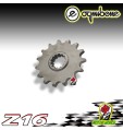 PIGNONE IN ACCIAIO OGNIBENE 16 DENTI APRILIA CAPONORD 1200 Carabinieri 2015 2016