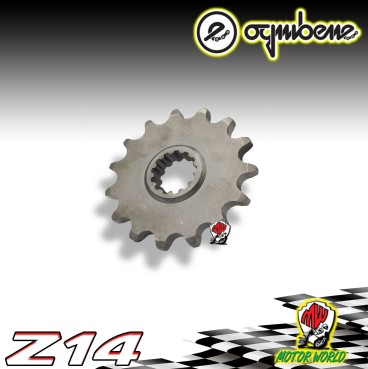PIGNONE IN ACCIAIO OGNIBENE 14 DENTI KAWASAKI Z 900 CAFE DAL 2018 IN POI
