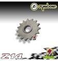 PIGNONE IN ACCIAIO OGNIBENE 14 DENTI KAWASAKI Z 900 CAFE DAL 2018 IN POI