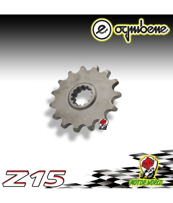 PIGNONE IN ACCIAIO OGNIBENE 15 DENTI KAWASAKI Z 800E  2013 2014 2015 2016
