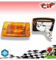 COPPIA FRECCE INDICATORI ANTERIORI SIEM ARANCIONI PIAGGIO VESPA N - FL2 - HP - V