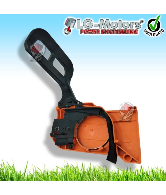 MANIGLIA FRENO CATENA - ARRESTO PER MOTOSEGA 4500 5200 45 CC 52 CC 55 CC 58 CC