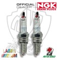 KIT 2 CANDELE SPARK PLUG NGK LASER IRIDIUM SUZUKI SFV 650 Gladius  2015