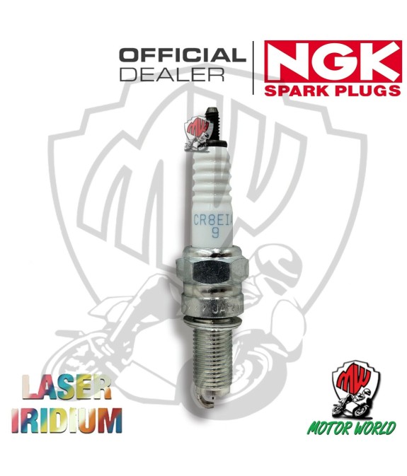 CANDELA SPARK PLUG NGK LASER IRIDIUM SUZUKI SFV 650 Gladius 2013 2014 2015
