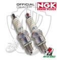 KIT 2 CANDELE SPARK PLUG NGK CR7HS HONDA CM 250 C Custom 1982 1983
