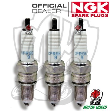 KIT 3 CANDELE SPARK PLUG NGK CPR9EA-9 YAMAHA  XSR 900 2016 IN POI