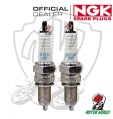 Kit 2 Candele HONDA Transalp 700 2008 2009 2010 2011 2012 2013 (NGK CPR8EA-9)