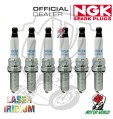 KIT 6 CANDELE SPARK PLUG LASERI IRIDIUM NGK LMAR8AI-8 BMW K 1600 GT ABS SE 2012