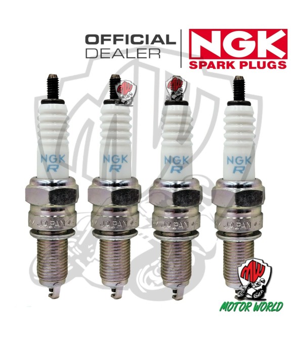 KIT 4 CANDELE SPARK PLUG NGK CPR8EA-9 YAMAHA  FJR 1300 AS 2013 IN POI