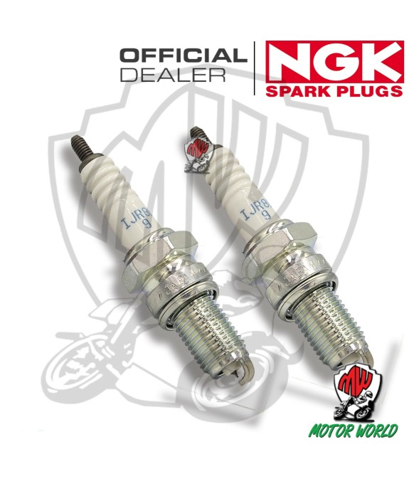 KIT 2 CANDELE ACCENSIONE SPARK PLUG NGK IJR8B9 HONDA XL 1000 VA Varadero