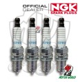 KIT 4 CANDELE SPARK PLUG NGK DCPR9E APRILIA  Tuono 1000 R Factory 2008 2009 2010
