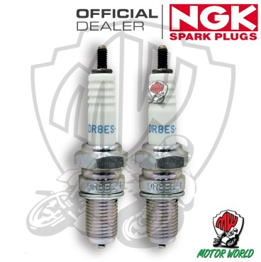 KIT 2 CANDELE SPARK PLUG NGK DR8ES-L YAMAHA XZ 550 S 1983 1984