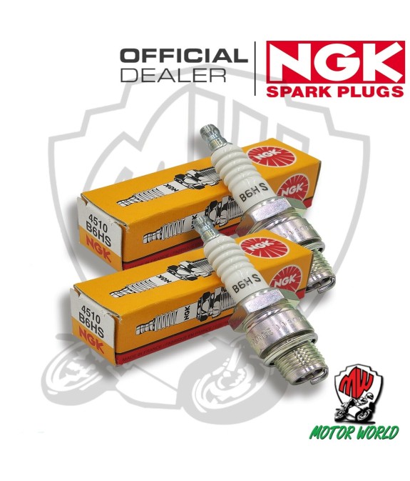 KIT 2 CANDELE SPARK PLUG NGK B6HS DUCATI 500 Sport Desmo 500 1983