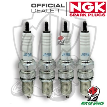 KIT 4 CANDELE SPARK PLUG NGK JR9B SUZUKI GSX-R 1100 L 1990 1991 1992