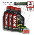 KIT TAGLIANDO 3 LITRI OLIO MOTUL 5000 10W40 FILTRO HIFLO ADLY 300 Crossover