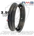 CERCHIO RUOTA NERO 3 50 10 VESPA 125 150 200 PX - ARCOBALENO A DISCO T5
