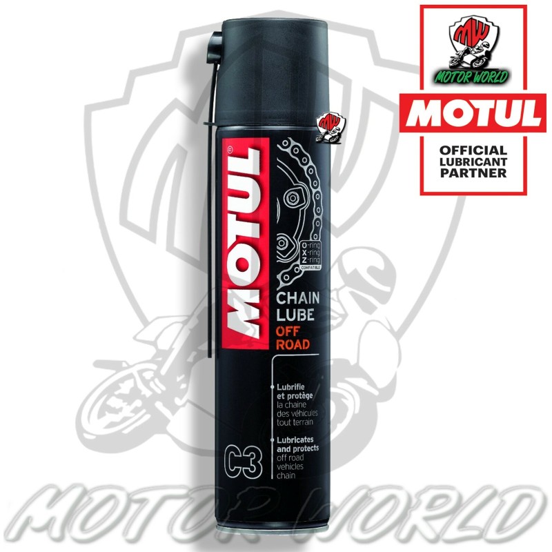 GRASSO LUBRIFICANTE SPRAY CHAIN LUBE MOTUL C3 400ml CATENA MOTOCROSS QUAD