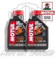 2 LT Olio Motore Motul 7100 10W-40 104091 Nuovo