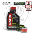 KIT TAGLIANDO 1 LITRO OLIO MOTUL 5000 10W40 FILTRO HIFLO ADLY 300 Crossover