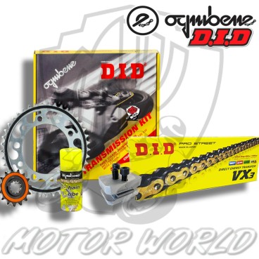 KIT TRASMISSIONE CATENA CORONA PIGNONE DID KAWASAKI Z - Z 750 R ABS 2013 2014