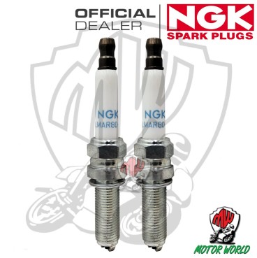 KIT 2 CANDELE ACCENSIONE SPARK PLUG NGK LMAR8D-J BMW R 1200 GS Adventure 2016