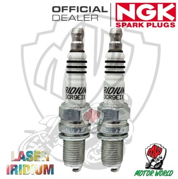 KIT 2 CANDELE LASER IRIDIUM NGK DCR9EIX DUCATI SS 750 Carenata 748 1998