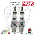 KIT 2 CANDELE LASER IRIDIUM NGK DCR9EIX DUCATI SS 750 Carenata 748 1998